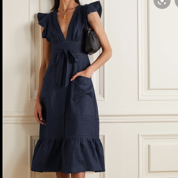 Reformation Dresses & Skirts - Reformation Lilli Navy dress